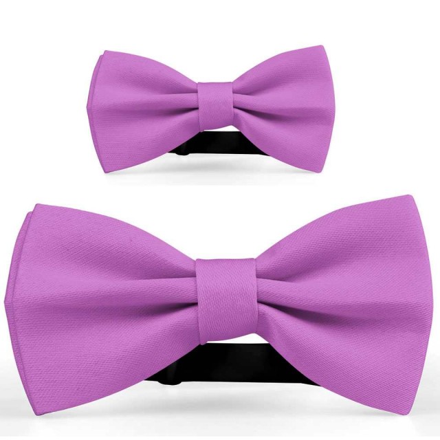Set papioane tata fiu mov-lila orhidee, uni